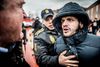 Dag 10: Salafisten Adnan Avdic skød udlændingedebatten i gang på grundlovsdag med antidemokratiske udtalelser. Her er han fotograferet ved en tidligere episode på Nørrebro. Arkivfoto: Anthon Unger/Polfoto