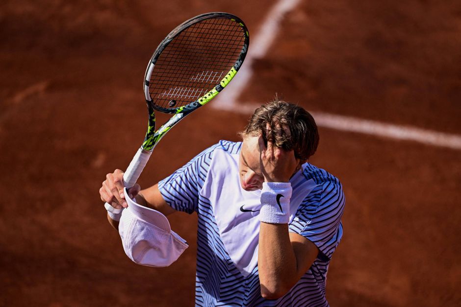 Første runde af French Open var alt andet end en ekspeditionssag for verdens nummer seks. 