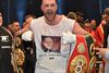 Tyson Fury vandt i 2015 i et brag af en boksekamp VM i sværvægt på udebane i Tyskland over Wladimir Klitschko. Foto: Martin Meissner/AP