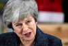 Theresa May talte søndag med Juncker i telefonen. Hun brugte fredag og lørdag til at tale med forskellige EU-ledere. Foto: Pool/Ritzau Scanpix