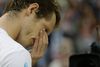 Andy Murray var knust efter nederlaget til overlegne Roger Federer.