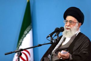 Irans øverste leder, ayatollah Ali Khamenei.