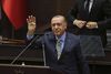 Den tyrkiske præsident Recep Tayyip Erdogan. Foto: FAli Unal/AP