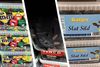 Ved uanmeldte kontrolbesøg hos tre slikgrossister i Malmø har de svenske fødevaremyndigheder fundet store mængder slik med falske etiketter, bl.a. salte sild med påskriften ”Slat Sild”. Stavefejlen betyder, at det er nemt at se, at noget er galt. Fotocollage: Lotte Overgaard