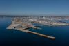 Udvidelsen af Aarhus Havn vil efter planen blive på 100 hektar, der skal anlægges ved siden af den eksisterende. Arkivfoto: Casper Dalhoff