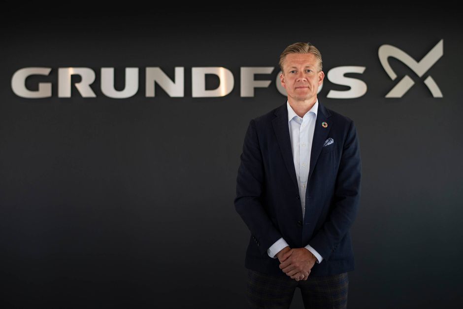 Poul Due Jensen, adm. direktør i Grundfos-koncernen, erklærer sig tilfreds med afskaffelsen af store bededag.