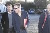 Peter Brüchmann, Simon Andersen og Thomas Nørmark Krog ankommer til afhøring i Skattesagskommissionen.