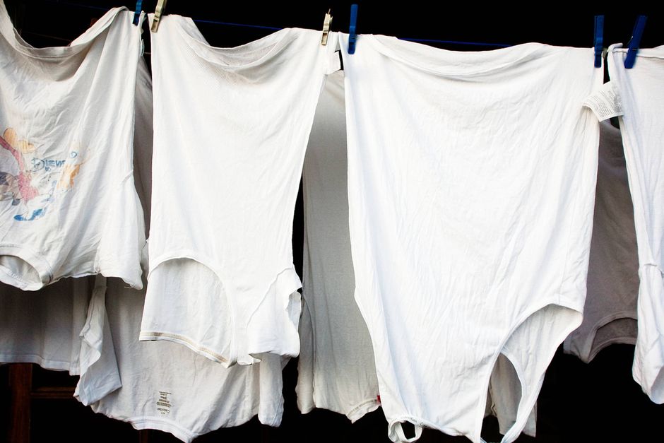 nyvaskede underbukser kan være møgbeskidte