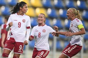 Kvindelandsholdet spiller VM-kvalifikation i Ungarn./ritzau/Lars Poulsen