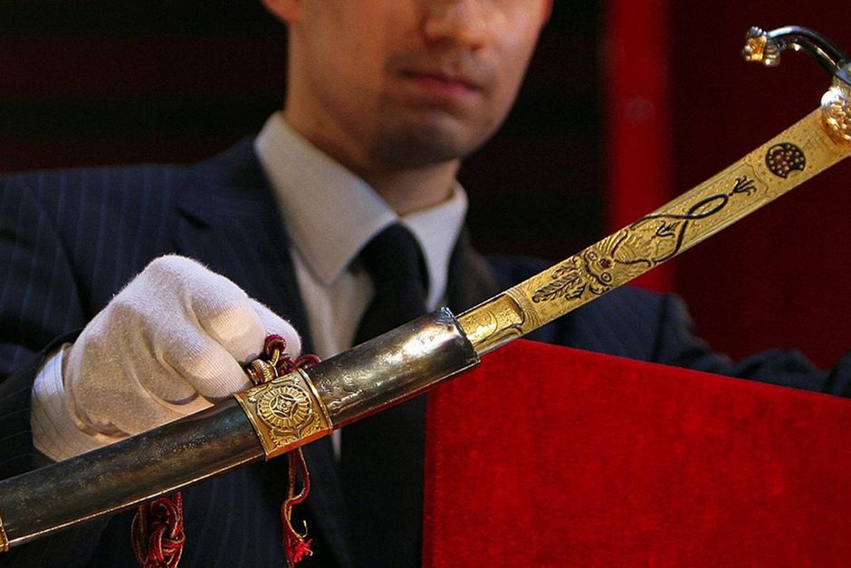 Napoleons sabel solgt for en rekordpris over 35 mio. kr.