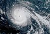 Orkanen Irma har udviklet sig til en superstorm. Foto: NOAA