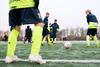 Statens Serum Institut vurderer smitterisikoen ved at spille fodbold er høj. Foto: Gregers Tycho