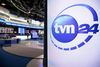 Nyhedskanalen TVN24's studie i den polske hovedstad, Warszawa. Kanalen drives af tv-selskabet TVN, der ejes af det store amerikanske medieselskab Discovery. Foto: Jakub Stezycki/Reuters
