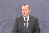 Lars Løkke Rasmussen forventer at holde pressemøde om grænsekontrollen kl. 12.00.