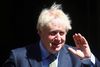 Britain's Prime Minister Boris Johnson gestures as he leaves Downing Street in London, Britain, July 22, 2020. REUTERS/Hannah Mckay