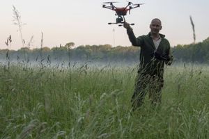 Droner med varmesøgende kameraer har reddet tusindvis af rådyr fra at blive maltrakteret af landbrugsmaskiner.