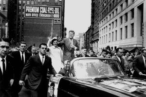 John F. Kennedys bedste støtte i valgkampen i 1960 var hans hustru, Jacqueline.
