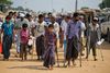 Ifølge FN huser lejren Cox' Bazar knap en million mennesker. Heraf vurderer Red Barnet, at knap halvdelen er børn. Foto: A.m. Ahad/AP