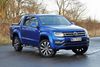 Den store Amarok pickup folder sig nu også ud som personbil på hvide plader. Den er forholdsvis komfortabel og bevæger sig ind i SUV-land. Fotos: Jens Overgaard