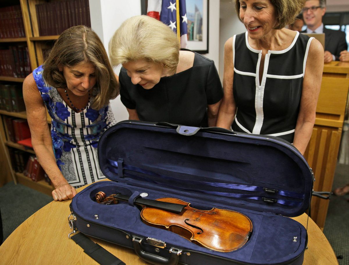 Stradivarius-violin 35 år