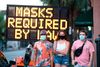 I South Carolina, USA er der maskepligt. Foto: Sean Rayford/Getty Images/AFP
