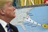 Trump orienterede tirsdag om forberedelserne til orkanen Florence fra sit kontor i Det Hvide Hus. Foto: Susan Walsh/AP