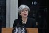 De konservative med Theresa May i spidsen har haft travlt med at beskylde Labour for, at partiets finansiering ikke hænger sammen. Foto: Andrew Matthews/AP