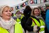 Som lockoutet lærer deltog Charlotte Studtmund Klausen i sidste uge i stordemonstrationen på Christiansborgs Slotsplads.