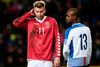 Bendtner havde overraskende stort overskud. Viste god teknik og var farlig i straffesparksfeltet. Foto: Lars Poulsen/Scanpix
