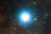 Specialfoto af Alpha Centauri B og himlen omkring den.