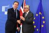- Selv om vi forlader EU, må vi ikke vende ryggen til Europa, siger David Cameron. Foto: Geert Vanden Wijngaert/AP