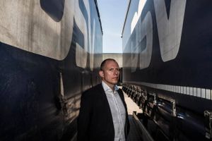 Jens Bjørn Andersen står i spidsen for transport virksomheden DSV. Han håber, at virksomheden om fem år er mere globaliseret og mindre eksponeret mod Europa end i dag. Arkivfoto: Cecile Smetana
