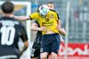 Hobros Pål Alexander Kirkevold holdes af AC Horsens Alexander Ludwig i 3F Superligakampen mellem Hobro IK og AC Horsens. Foto: Henning Bagger/Ritzau Scanpix