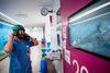 Aå healthcare worker puts on protective gear as he prepares to treat patients infected with COVID-19 virus at the intensive care unit (ICU) in Stockholm's Sodersjukhuset hospital on June 11, 2020, during the coronavirus COVID-19 pandemic. Jonathan NACKSTRAND / AFP