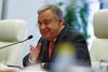 FN’s nye generalsekretær António Guterres har sat konfliktløsning og fredsdiplomati som sin altoverskyggende prioritet for FN. Arkivfoto: Thomas Peter/AP
