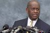 Herman Cain trak sig fra præsidentræset den 3. december, 2011. Foto: AP