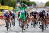 Mark Cavendish vandt en etape i Châteauroux for tredje gang i karrieren, og briten er dermed ubesejret i netop den by. Foto: Guillaume Horcajuelo/Reuters
