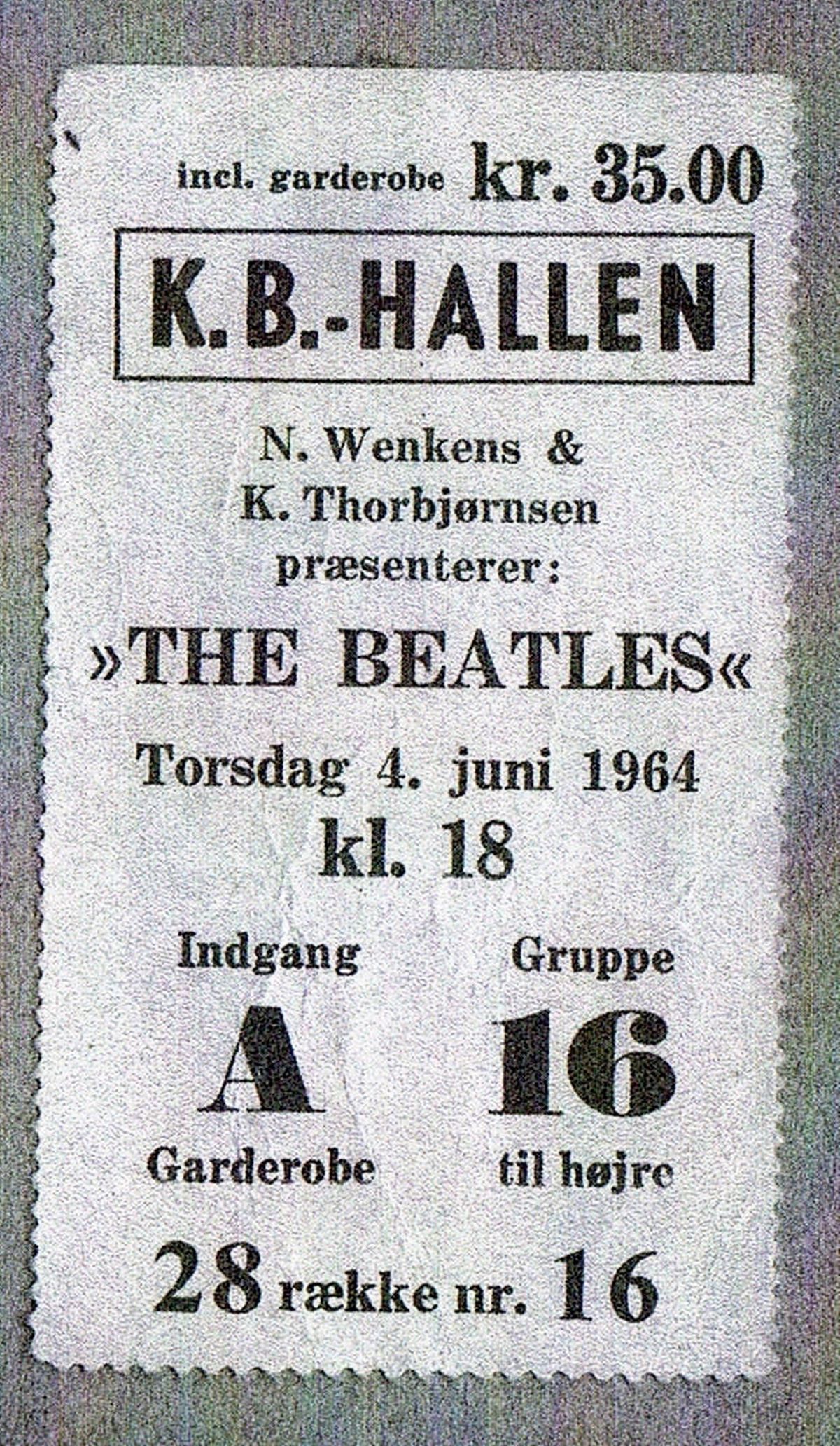 Meyerheim skreg også til Beatles-koncert