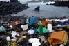 I 2016 genererede verden omtrent 242 mio. tons plasticaffald. Foto: AP