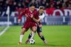 FC Midtjyllands Aral Simsir i kamp med AGFs Felix Beijmo under kampen mellem AGF og FC Midtjylland. (Foto: Bo Amstrup/Ritzau Scanpix)