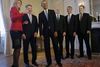 Senest de nordiske lande mødtes på topniveau med Barack Obama, var under en middag i Stockholm i september 2013. Foto: AP
