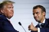 Er der to, der står sammen lige nu efter G7-topmødet i Biarritz, er det Emmanuel Macron og Donald Trump. Foto: REUTERS/Carlos Barria