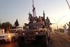 Islamisk Stat kører parade i juni 2014 i Mosul i det nordlige Irak. Arkivfoto: AP