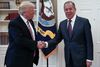 Trump talte om de israelske efterretninger, da Ruslands udenrigsminister Sergej Lavrov i maj besøgte Det Hvide Hus. Foto: AP