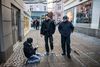 Et flertal på Christiansborg skærpede onsdag straffen for tiggeri. Arkivfoto: Jan Dagø