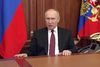 Putin, da han erklærede, at Rusland var på vej ind i Ukraine. Foto: Russian Pool/via REUTERS TV TPX IMAGES OF THE DAY/File Photo