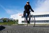 "Vi Cykler til Arbejde" er en kampagne, som løber hele maj måned. Sabrina Jensen er holdkaptajn for et af de hold, virksomheden Niras deltager med. Foto: Gregers Tycho