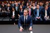 Mark Zuckerberg har i 2018 siddet skoleret i flere parlamenter verden over for at forklare sig om Facebooks omgang med brugernes data. Her ses han under høringen i Repræsentanternes Hus i USA i april. Foto: AP/Andrew Harnik