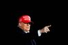 Donald Trump langer ud efter Twitter. Foto: Alex Edelman/AFP