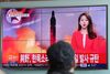 Nordkorea gennemførte søndag en prøvesprøngning, der var 10 gange stærkere end nogen af de fem foregående. Billedet her er fra en test i februar. Foto: AP Photo/Lee Jin-man